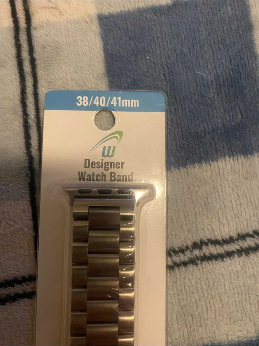 Stainless Steel Silver Watch Band for Apple Watch (38/40/41mm)